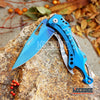 Image of MTECH 8" 3.5MM SURVIVAL TACTICAL TI COATED Camping Pocket Knife w/Bottle Opener