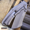 Image of Little Cleaver Combo 2PC Grey Mini 6.5" Cleaver + 8" HUNTING CLEAVER RAZOR Blade