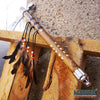 Image of 19" NATIVE AMERICAN PEACE PIPE HATCHET TOMAHAWK Replica w/ Functional Pipe