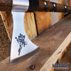 Image of 19" NATIVE AMERICAN PEACE PIPE TOMAHAWK COMBAT AXE Replica w/ Functional Pipe