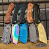 Image of 8" Classic Assisted Open Folding CLEAVER Pocket Knife
