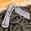 Image of 8" Classic Assisted Open Folding CLEAVER Pocket Knife
