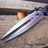 Image of 12.5" DRAGON FANTASY CLAW Collectors Hunting Knife Gift Twin FIXED BLADE Dagger