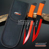 Image of 2PC 9" Jack Ripper High Impact Throwing Knife Set with Sheath Ninja Kunai Combat Technicolor Sharp Throwers Outdoor Throwing 5 COLORS TO CHOOSE