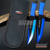 Image of 2PC 9" Jack Ripper High Impact Throwing Knife Set with Sheath Ninja Kunai Combat Technicolor Sharp Throwers Outdoor Throwing 5 COLORS TO CHOOSE