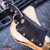 Image of 3PC American Flag Fixed CLEAVER + SHAVER STYLE CLEAVER + FLIP Pocket CLEAVER
