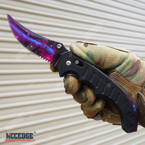 8" CSGO POCKET KNIFE FOLDING KNIFE TACTICAL SURVIVAL HUNTING CAMPING OUTDOOR GEAR