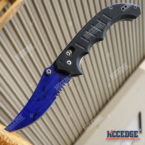 8" CSGO POCKET KNIFE FOLDING KNIFE TACTICAL SURVIVAL HUNTING CAMPING OUTDOOR GEAR