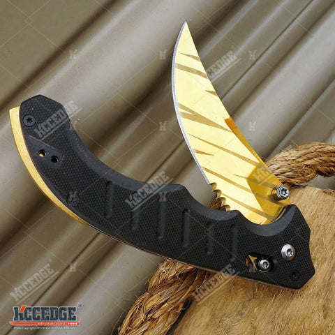 8" CSGO POCKET KNIFE FOLDING KNIFE TACTICAL SURVIVAL HUNTING CAMPING OUTDOOR GEAR