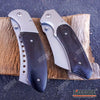 Image of 2PC Black Set BUCKSHOT CLEAVER + BUCKSHOT CLEAVER SHAVER STYLE Folding Knife