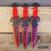 3PC 6.75 Ninja Kunai Star War Tactical Throwers Throwing Knife Set w/ –  KCCEDGE