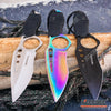Image of 8.5" TACTICAL COMBAT FIXED BLADE NECK KNIFE w/ SHEATH