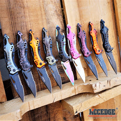  ASR Outdoor 13 Wildlife Knife Collection Animal Head