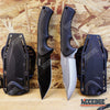 Image of 9" Rambo Combat FIXED BLADE KNIFE w/ Kydex Sheath & Belt Clip