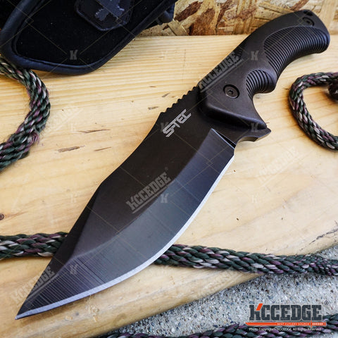 9" Rambo Combat FIXED BLADE KNIFE w/ Kydex Sheath & Belt Clip