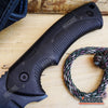 Image of 9" Rambo Combat FIXED BLADE KNIFE w/ Kydex Sheath & Belt Clip