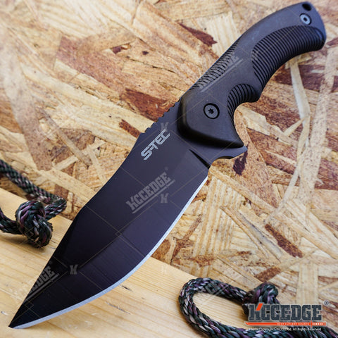 9" Rambo Combat FIXED BLADE KNIFE w/ Kydex Sheath & Belt Clip