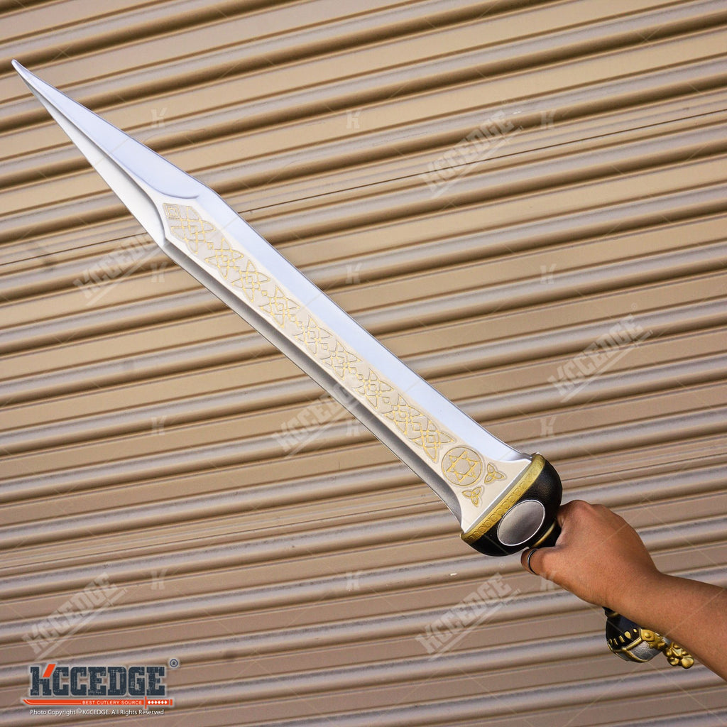 Home :: Halloween Costumes :: Adult Plastic Gladiator Mask And Sword