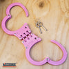 Image of Special Force Hinge REAL Handcuffs METAL Double Lock TACTICAL Hand Cuffs Keys