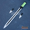 Image of 27" Full Tang Ninja Katana Machete w/ Throwing Knives