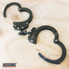 Image of Real Professional Police Handcuffs STEEL Double Lock AUTHENTIC Cuffs w/Keys EDC