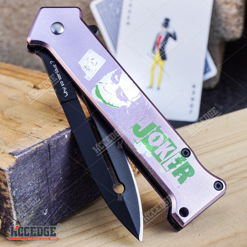 8" Spring Assisted Pocket Knife w/ Razor Sharp Blade