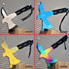 Image of 8" FIXED BLADE OUTDOOR THROWING AXE Tactical Battle Hatchet Hunting Survival Axe W/ Paracord Wrapped Handle
