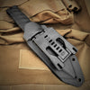 Image of TAKUMITAK 9.75" Fixed Blade Knife D2 5mm Tanto Blade G10 & Kydex Sheath Tactical Knife