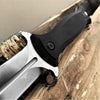 Image of TAKUMITAK 9.5" Fixed Blade Knife D2 5mm Spearpoint Blade G10 & Kydex Sheath Tactical Knife