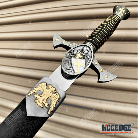 15" Medieval Dagger Crusaders Knight's Templar Renaissance Faire Knight Cosplay