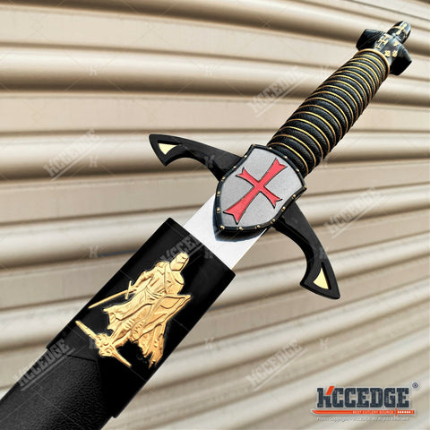 15" Medieval Dagger Crusaders Knight's Templar Renaissance Faire Knight Cosplay