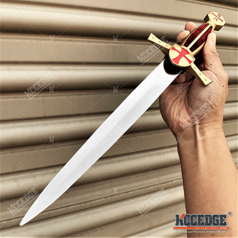 15" Medieval Dagger Knight's Templar Crusaders Renaissance Costume Knife Metal