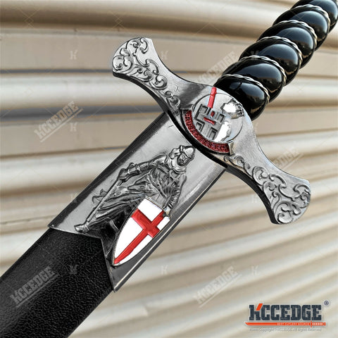 15" Medieval Dagger Knight's Templar Crusaders Renaissance Costume Wall Decor