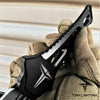 Image of TAKUMITAK 8.75" Fixed Blade Knife D2 6.21mm Spear Point Blade Kydex Sheath Tactical Knife