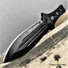 Image of TAKUMITAK 8.75" Fixed Blade Knife Full Tang D2 6.21mm Spear Point Blade Kydex Sheath Hunting Gear