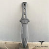 Image of TAKUMITAK 8.75" Fixed Blade Knife Full Tang D2 6.21mm Spear Point Blade Kydex Sheath Survival Knife Throwing Knife