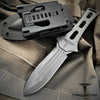 Image of TAKUMITAK 8.75" Fixed Blade Knife Full Tang D2 6.21mm Spear Point Blade Kydex Sheath Survival Knife Throwing Knife