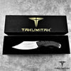 Image of TAKUMITAK 10" Fixed Blade Knife Full Tang D2 Blade 4.90mm Clip Point Blade G10 Handle Kydex Sheath Hunting Knife Camping Knife