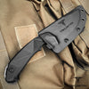 Image of Takumitak 8.75" Fixed Blade Knife Full Tang D2 Blade 4.90mm Drop Point Blade G10 Handle Kydex Sheath Tactical Knife EDC Bushcraft Go Bag Knife