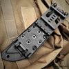 Image of Takumitak 8.75" Fixed Blade Knife Full Tang D2 Blade 4.90mm Drop Point Blade G10 Handle Kydex Sheath Survival Knife Emergency Knife EDC Bushcraft Go Bag Knife