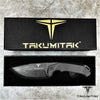 Image of Takumitak 8.75" Fixed Blade Knife Full Tang D2 Blade 4.90mm Drop Point Blade G10 Handle Kydex Sheath Survival Knife Emergency Knife EDC Bushcraft Go Bag Knife