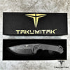Image of Takumitak 8.75" Fixed Blade Knife Full Tang D2 Blade 4.90mm Drop Point Blade G10 Handle Kydex Sheath Camping Knife Hunting Knife EDC Bushcraft Go Bag Knife