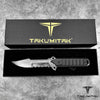 Image of Takumitak 11" Fixed Blade Knife Full Tang Serrated D2 Blade 4.71mm Clip Point Blade G10 Handle Kydex Sheath Survival Knife Rescue Knife EDC Bushcraft Go Bag Knife