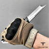 Image of Takumitak 12.25" Fixed Blade Knife Full Tang D2 Blade 4.97mm Tanto Blade G10 Handle Kydex Sheath Hunting Knife Camping Knife EDC Bushcraft Go Bag Knife