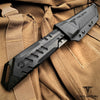 Image of Takumitak 12.25" Fixed Blade Knife Full Tang D2 Blade 4.97mm Tanto Blade G10 Handle Kydex Sheath Hunting Knife Camping Knife EDC Bushcraft Go Bag Knife