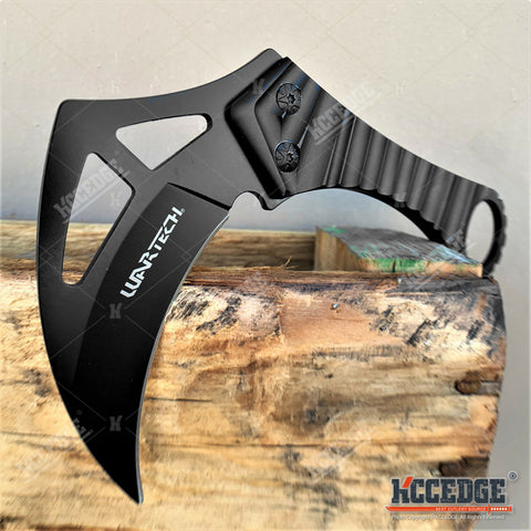 7.5" Scythe Fixed Blade Knife With Kydex Sheath Tactical Knife Survival Knife Emergency Knife
