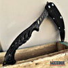 Image of 12" Scythe Fixed Blade Knife Full Tang Blade Tactical Knife Camping Knife Hiking Knife