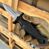 Image of 9" Fixed Blade Knife With Kydex Sheath And Molle Compatible Sheath Attachment