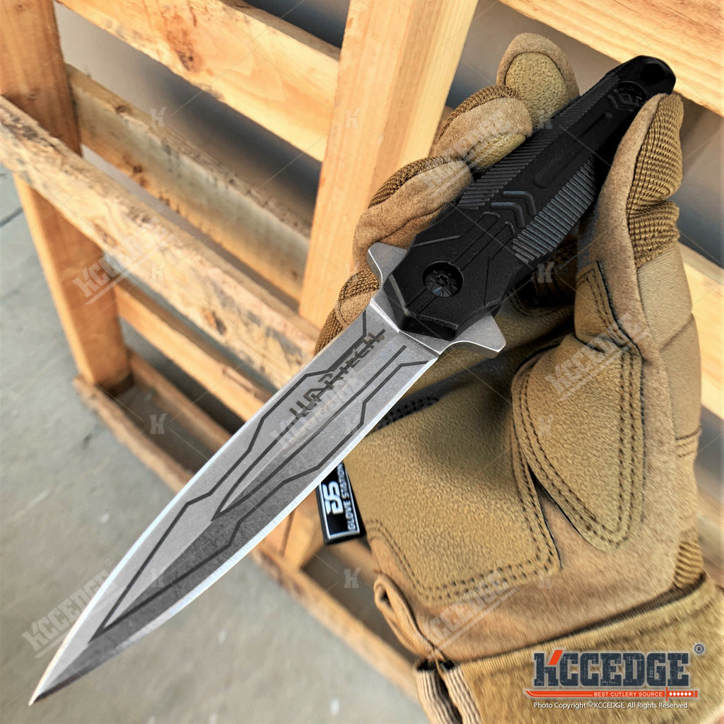 7.5 Fixed Blade Knife FULL METAL TRAINING KARAMBIT with DULL EDGE – KCCEDGE