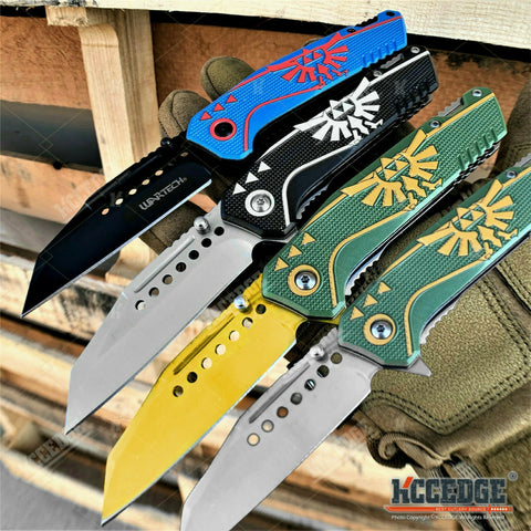 8" Folding Knife With 3.5" Razor Sharp Blade Camping Knife Survival Knife